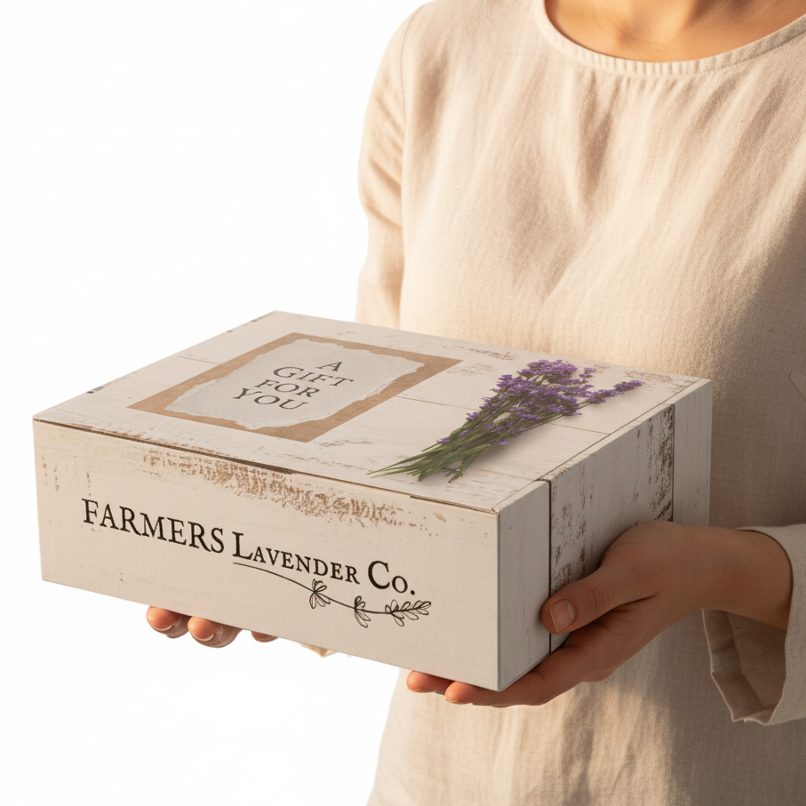Lavender Tea & Honey Gift Box — view 2