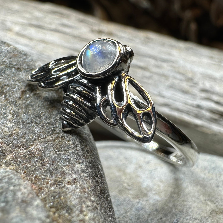 Tell the Bees Moonstone Ring