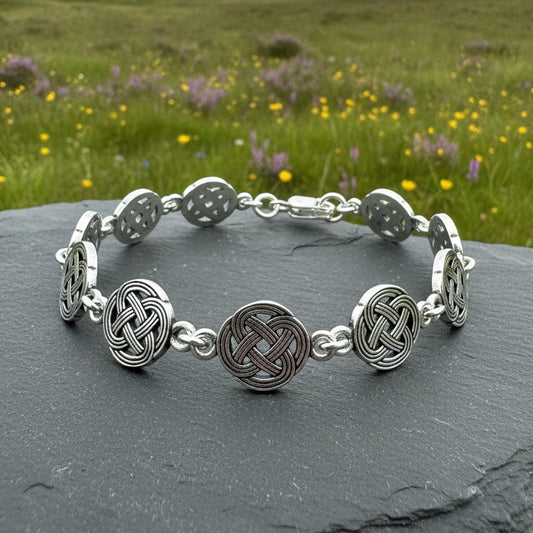Irish Celtic Love Knot Bracelet