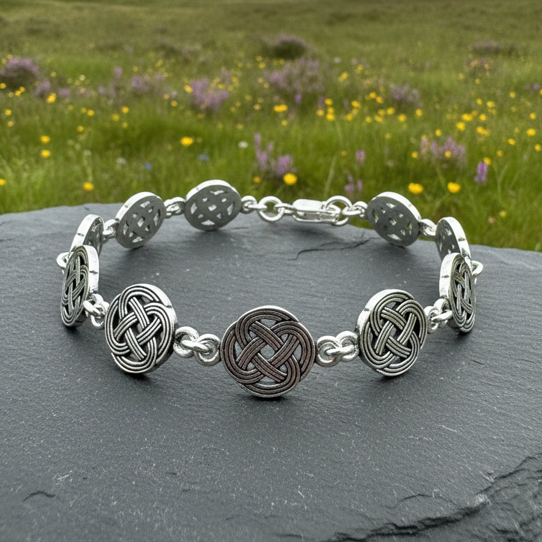 Irish Celtic Love Knot Bracelet
