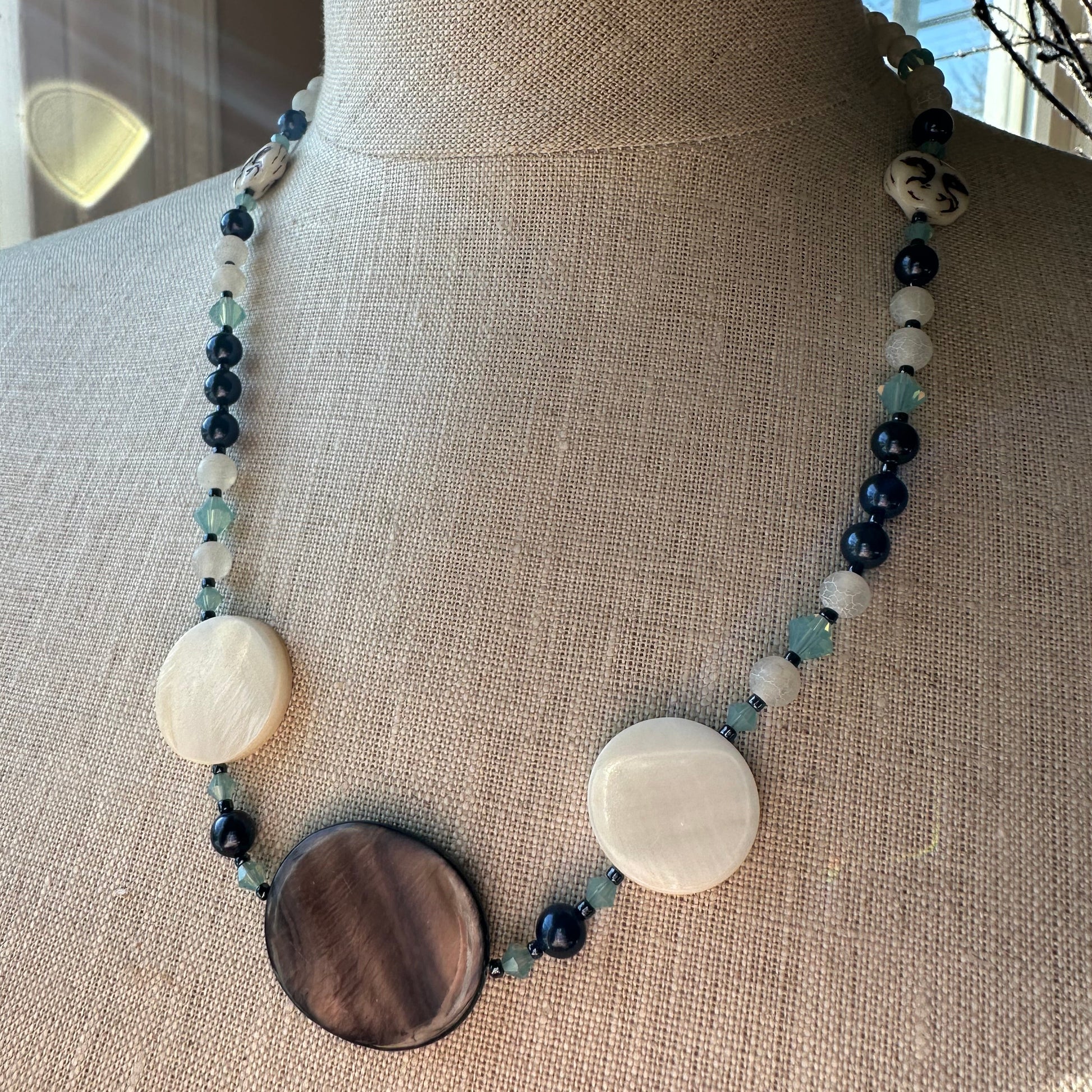 Harbor Dawn Seashell Necklace — view 7
