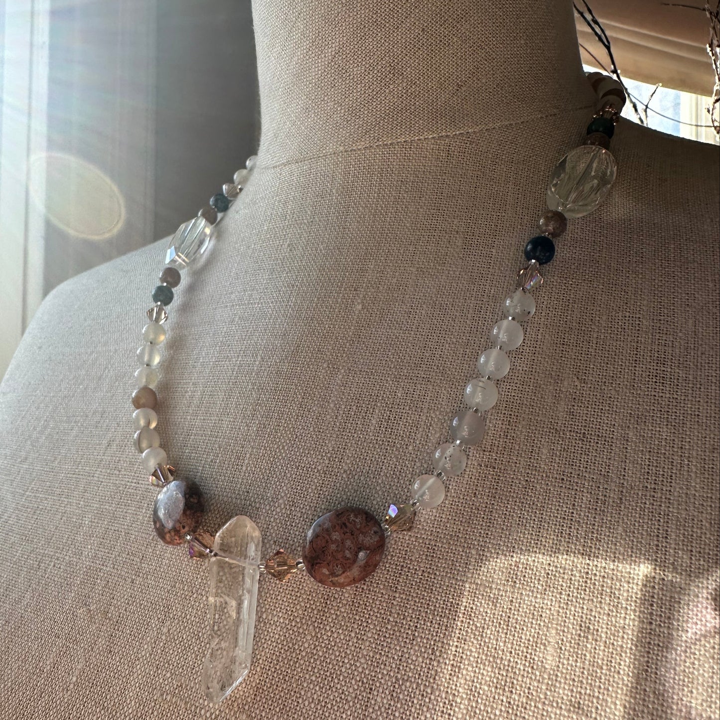 Celtic Mystic Crystal Necklace — view 9