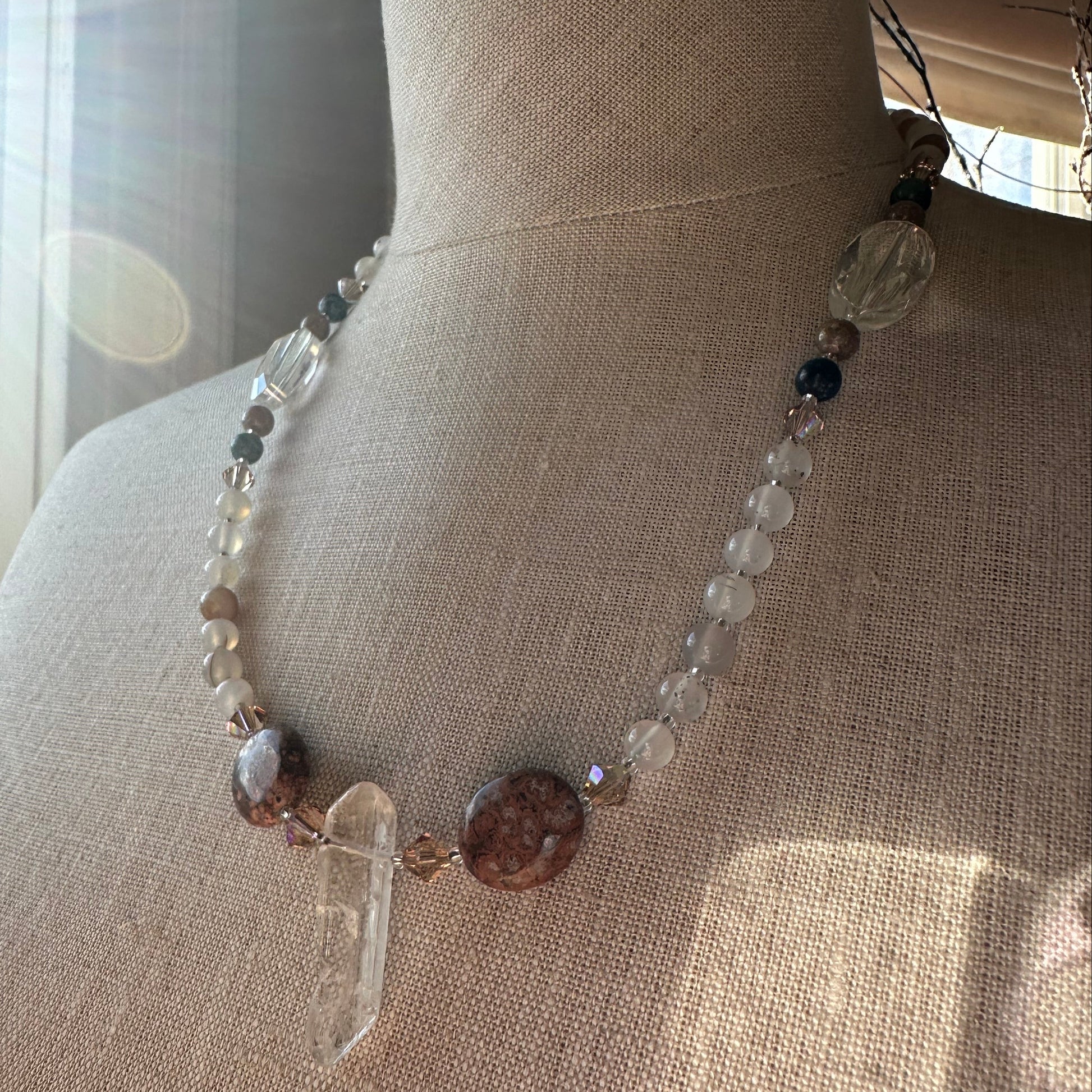 Celtic Mystic Crystal Necklace — view 9