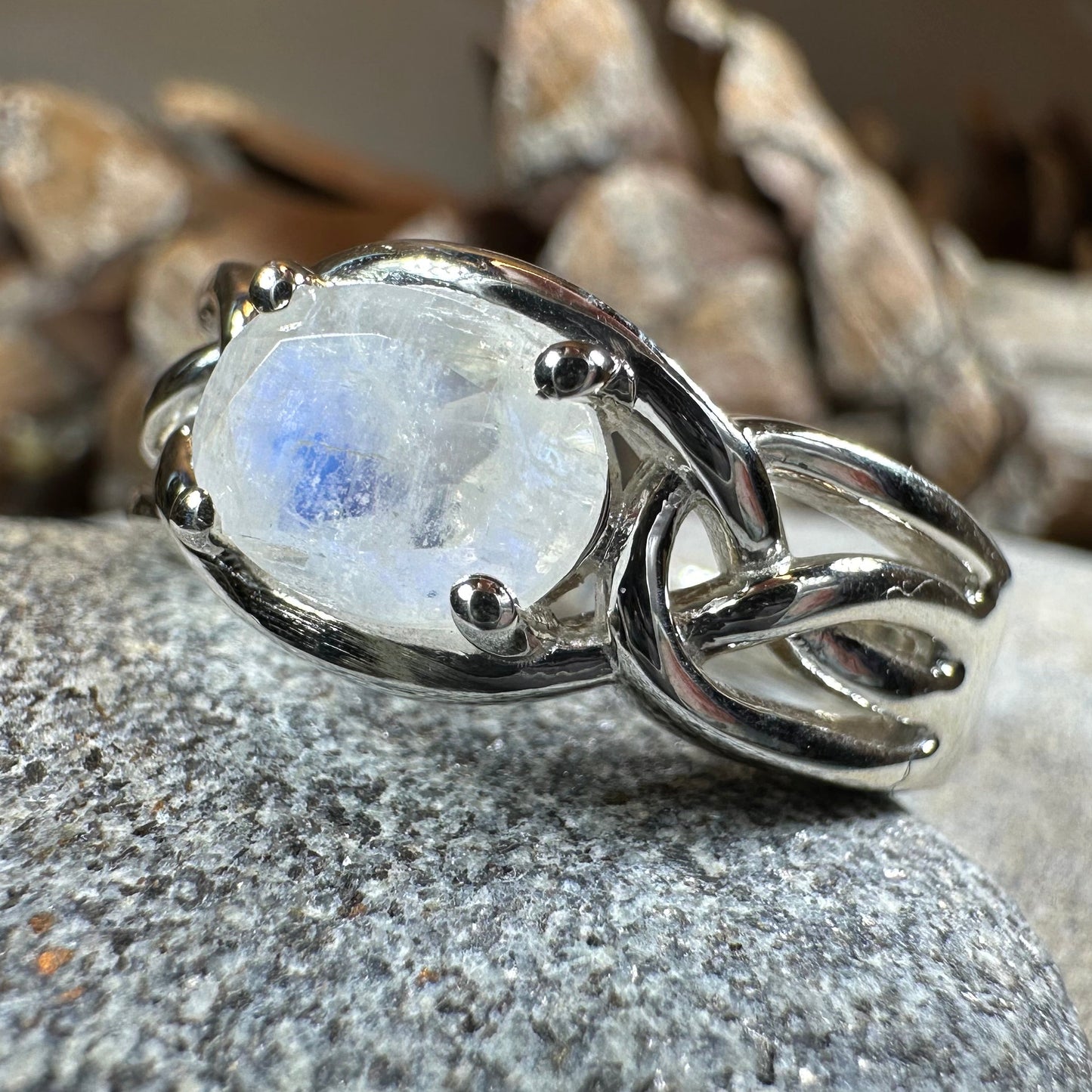 Hadlie Moonstone Ring — view 5