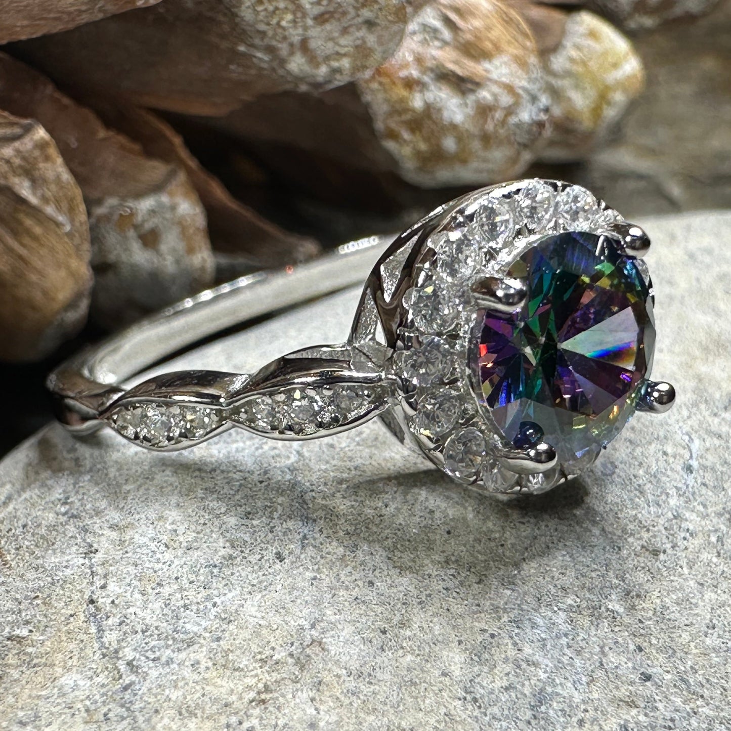 Innes Celtic Topaz Ring