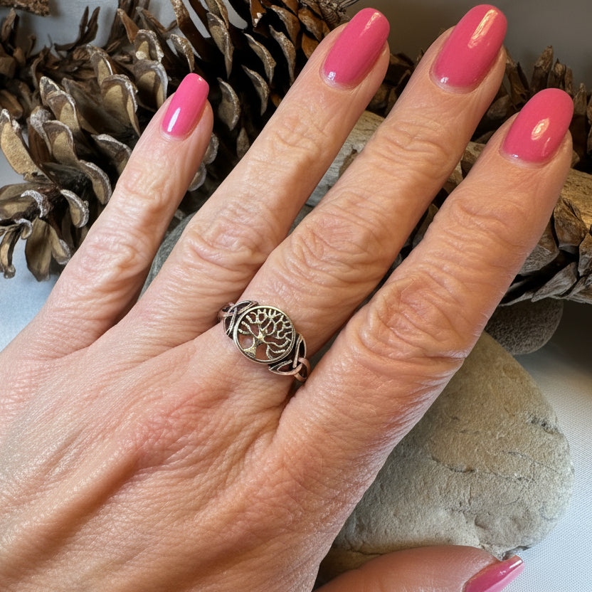 Celtic Tree of Life Ring — view 5