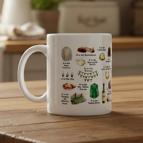 Irish ABC Mug