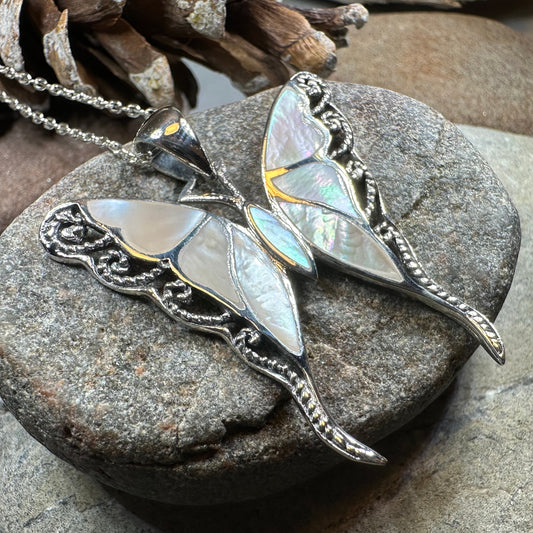 Whitney Butterfly Necklace — view 4