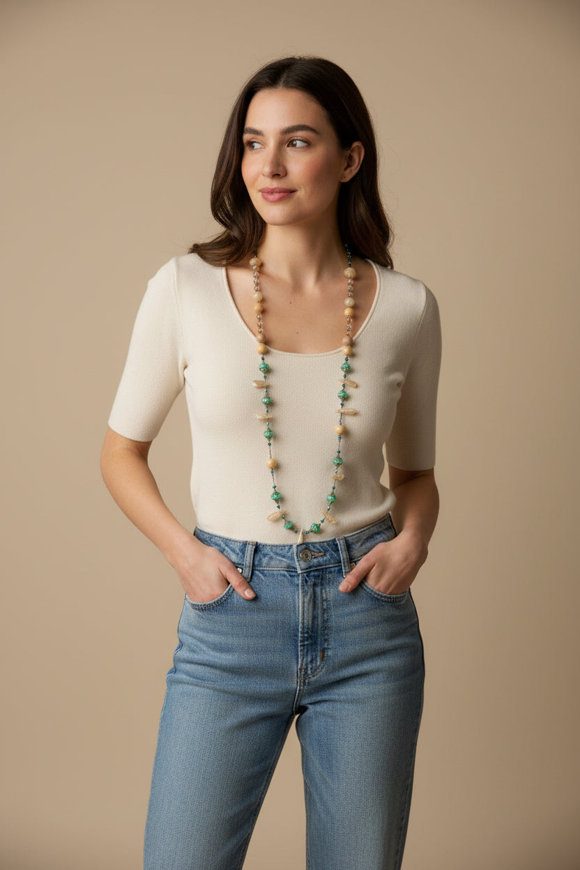 Keem Bay Crystal Necklace — view 4