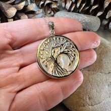 Load image into Gallery viewer, Arianrhod Tree of Life Shell Necklace
