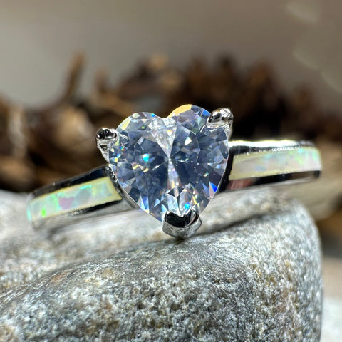 Load image into Gallery viewer, My Heart Opal Ring
