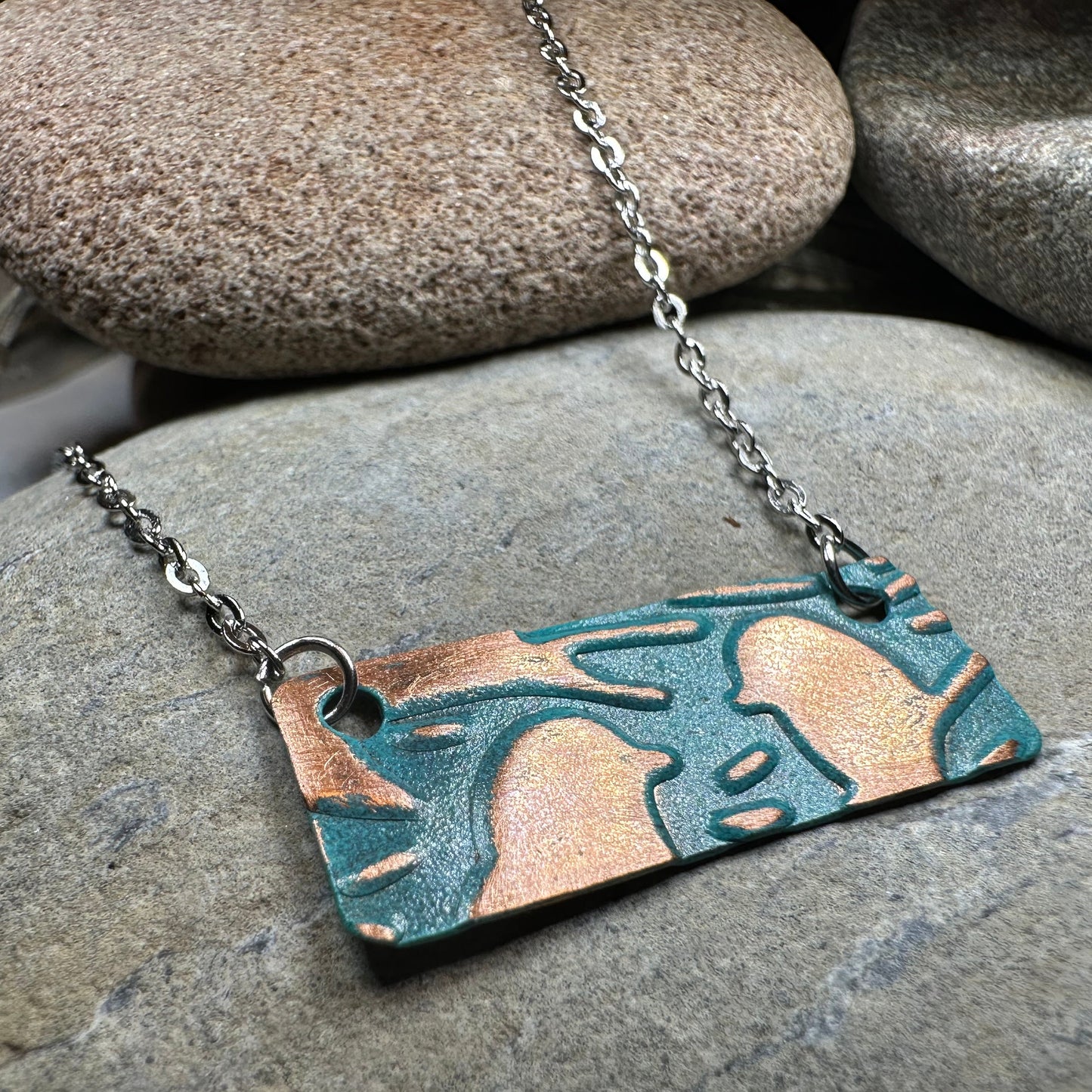 Summersong Bird Copper Necklace for Women