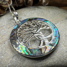 Load image into Gallery viewer, Carmina Tree of Life Shell Necklace
