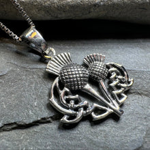 Load image into Gallery viewer, Maisie Double Thistle Necklace
