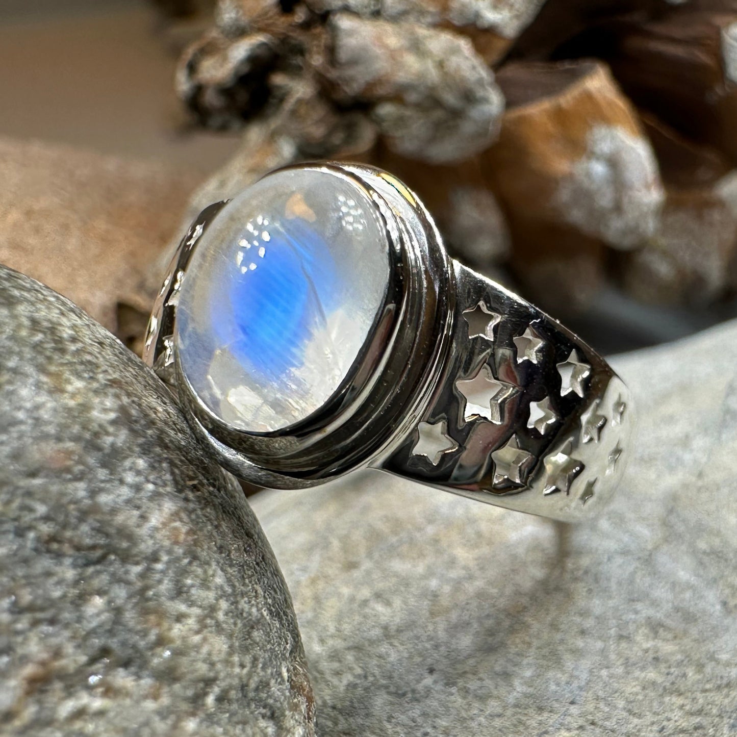 Sebille Silver Stars Ring — view 3