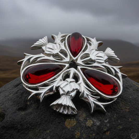 Madison Celtic Thistle Brooch