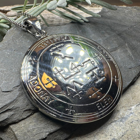 Load image into Gallery viewer, Archangel Samael Sigil Pendant
