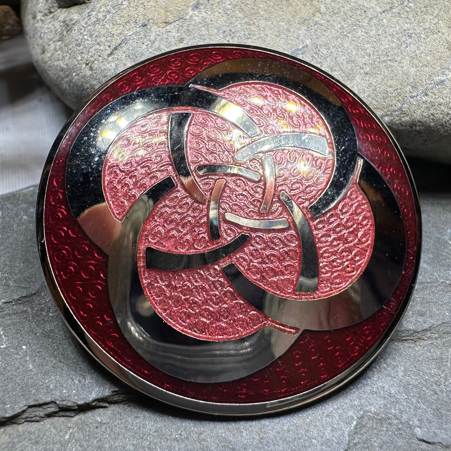 Five Fold Celtic Brooch — view 9