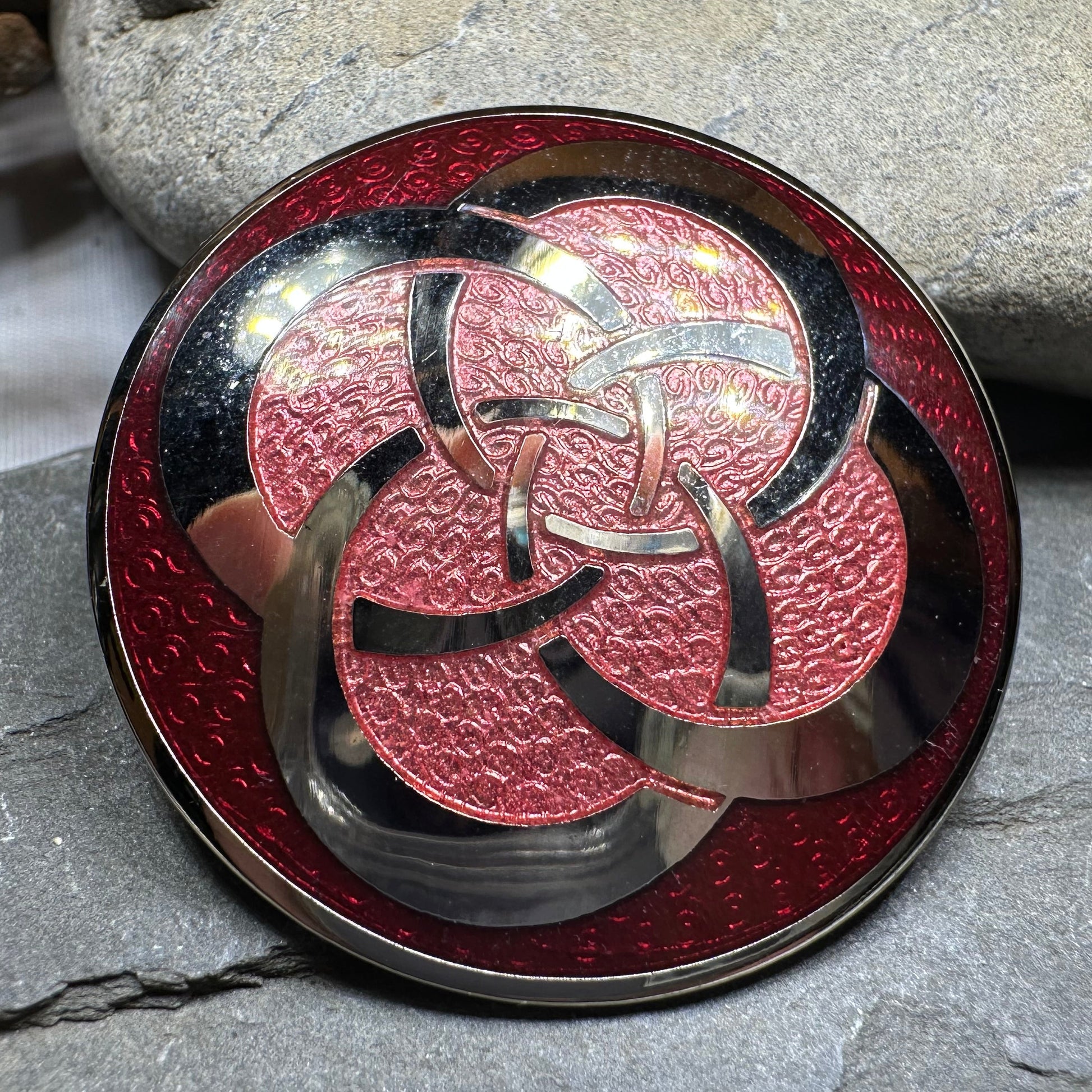 Five Fold Celtic Brooch — view 9