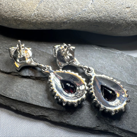 Load image into Gallery viewer, Coco Marcasite Earrings
