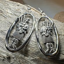 Load image into Gallery viewer, Tartan Bagpiper Earrings
