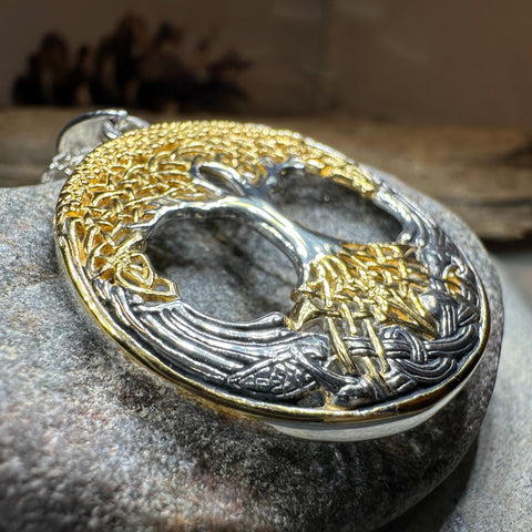 Load image into Gallery viewer, Truda Celtic Tree of Life Necklace
