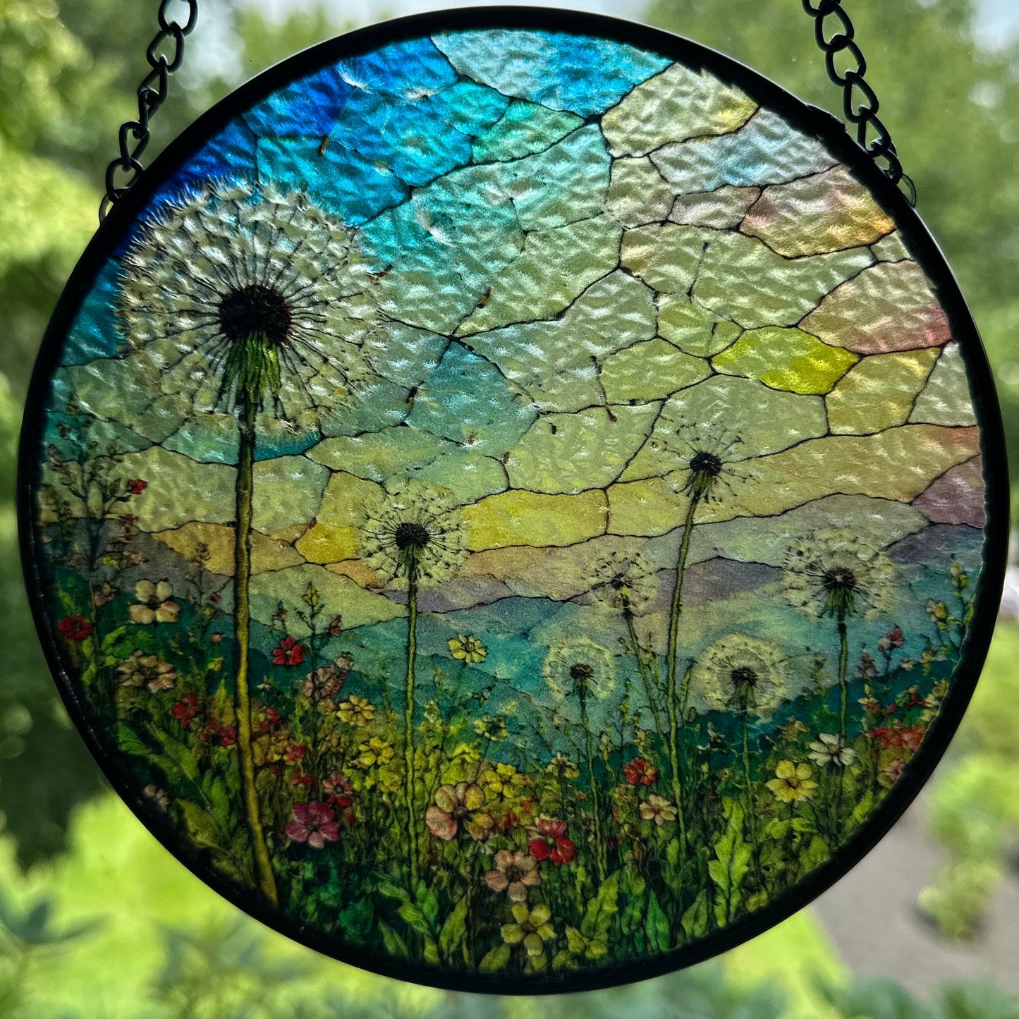 Make A Wish Dandelion Suncatcher