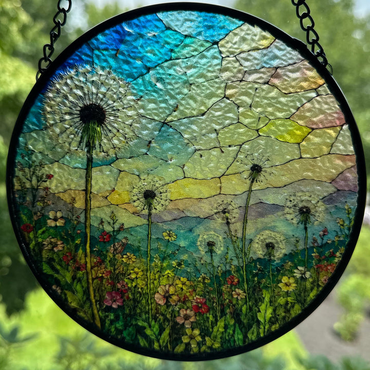 Make A Wish Dandelion Suncatcher