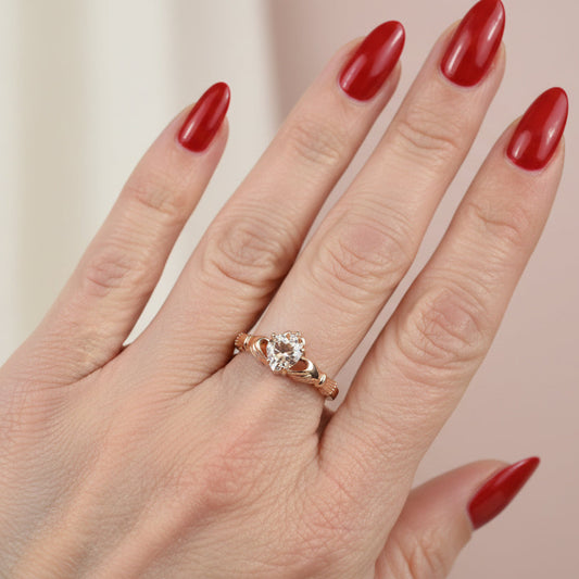 Edenderry Claddagh Ring — view 3