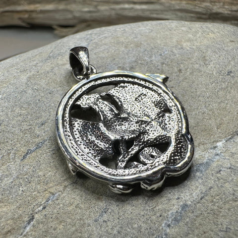 Load image into Gallery viewer, Silverwings Dragon Necklace in Sterling Silver

