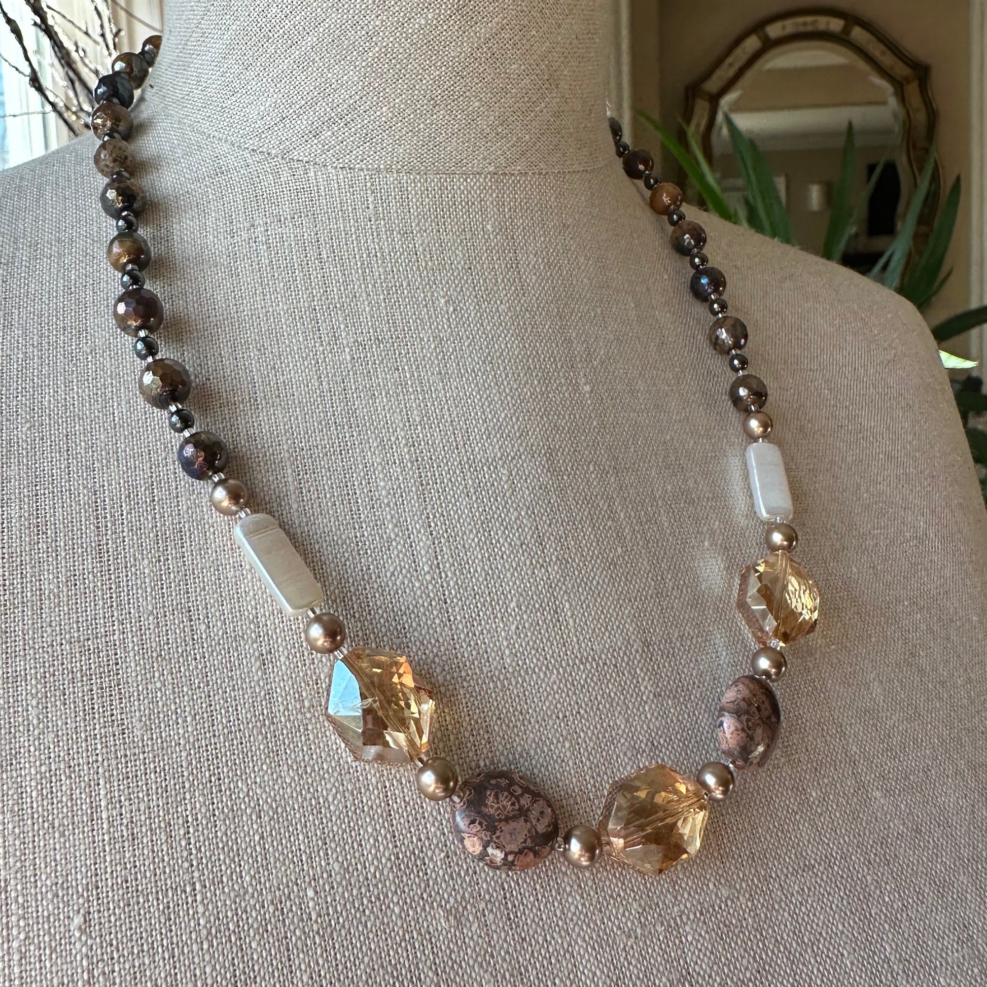 Islay Crystal Necklace — view 2