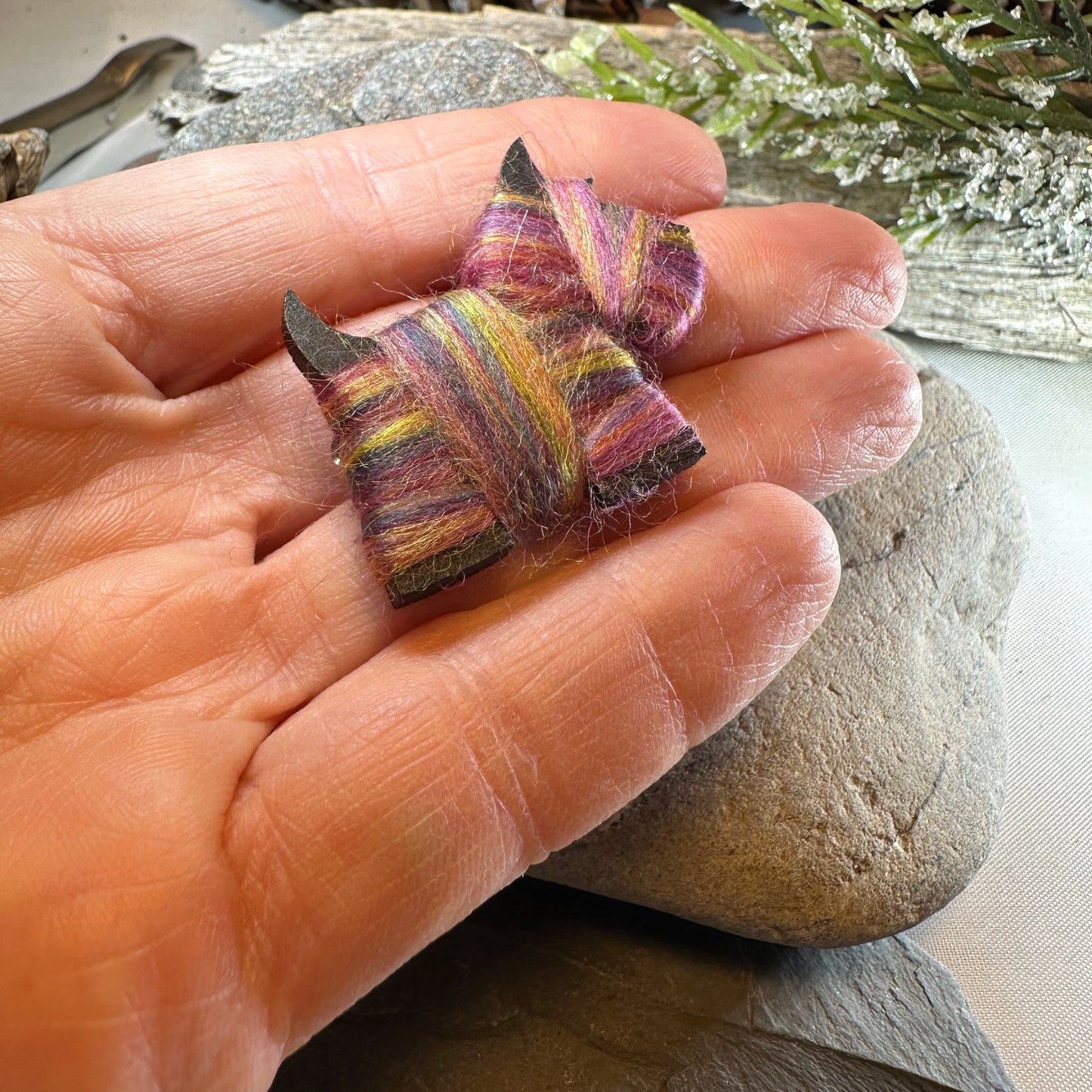 Scottish Scottie Dog Scatter Pin - Handmade in Scotland