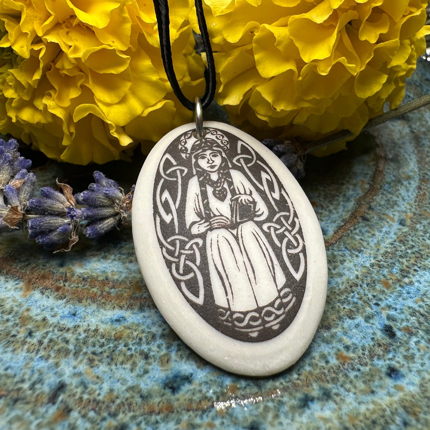Artisan Scottish Saint Margaret Necklace - Handmade in the U.S.A.