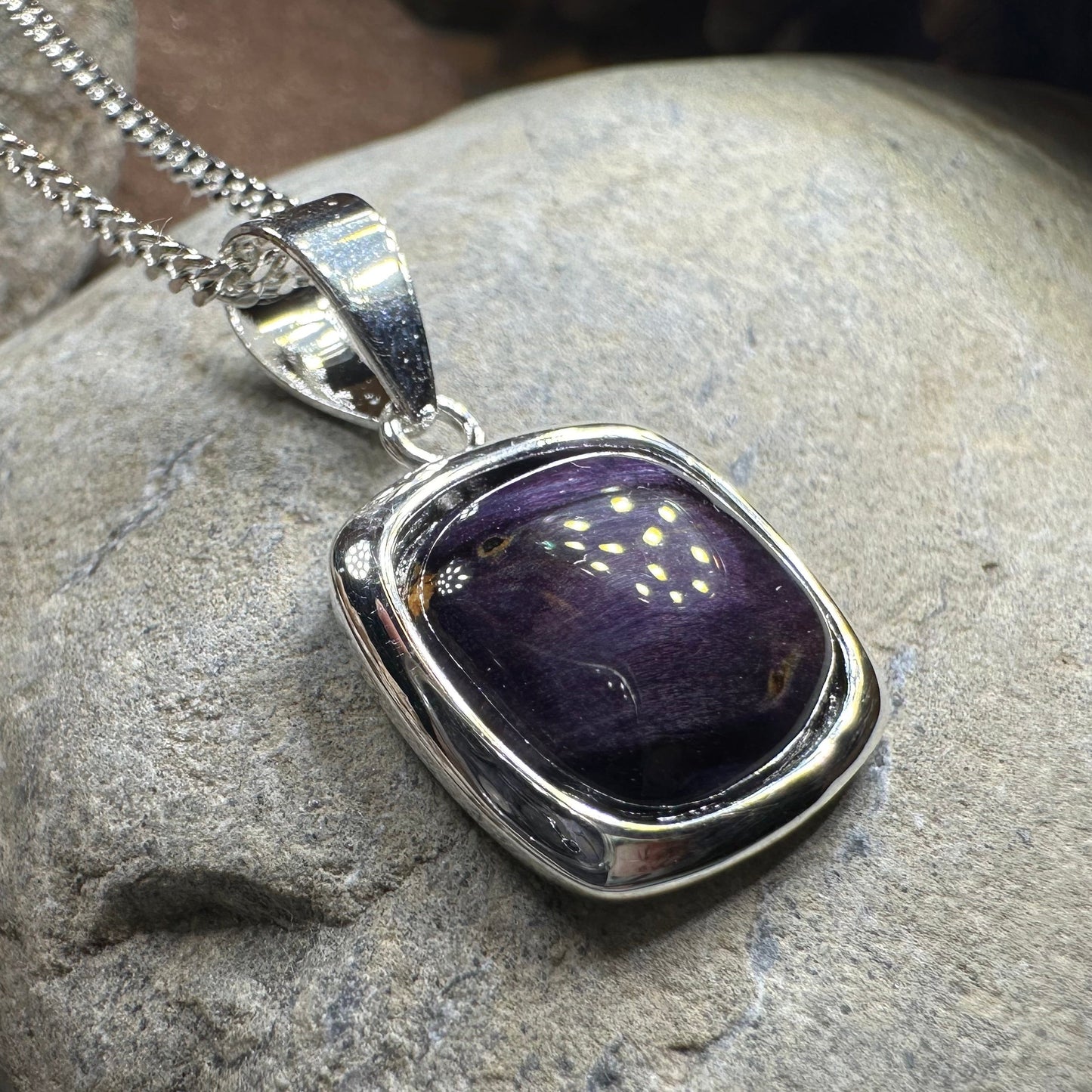 Mira Heathergems Celtic Necklace - Handmade in Scotland — view 9