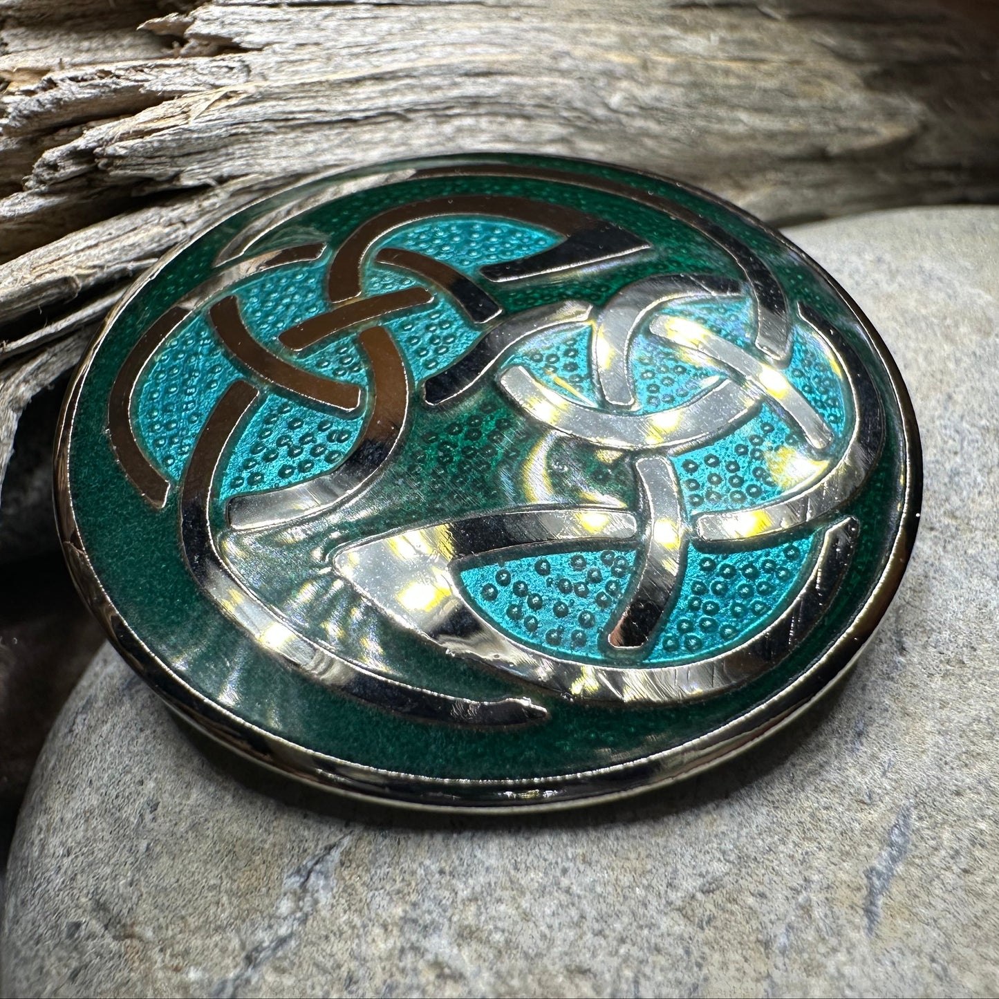 Celtic Winds Celtic Knot Brooch — view 3