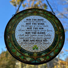 Load image into Gallery viewer, Irish Blessing Suncatcher
