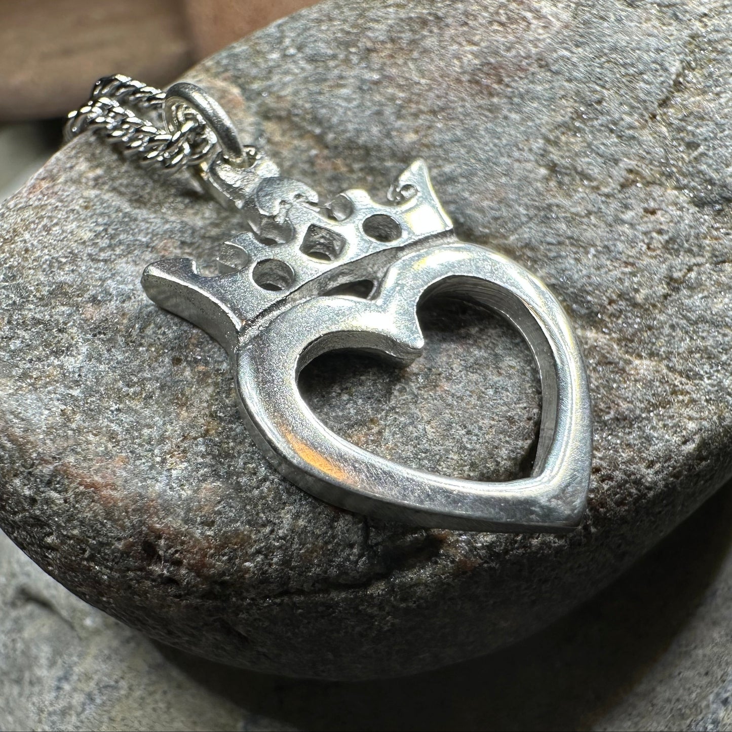 Orla Luckenbooth Necklace - Handmade in Scotland — view 4