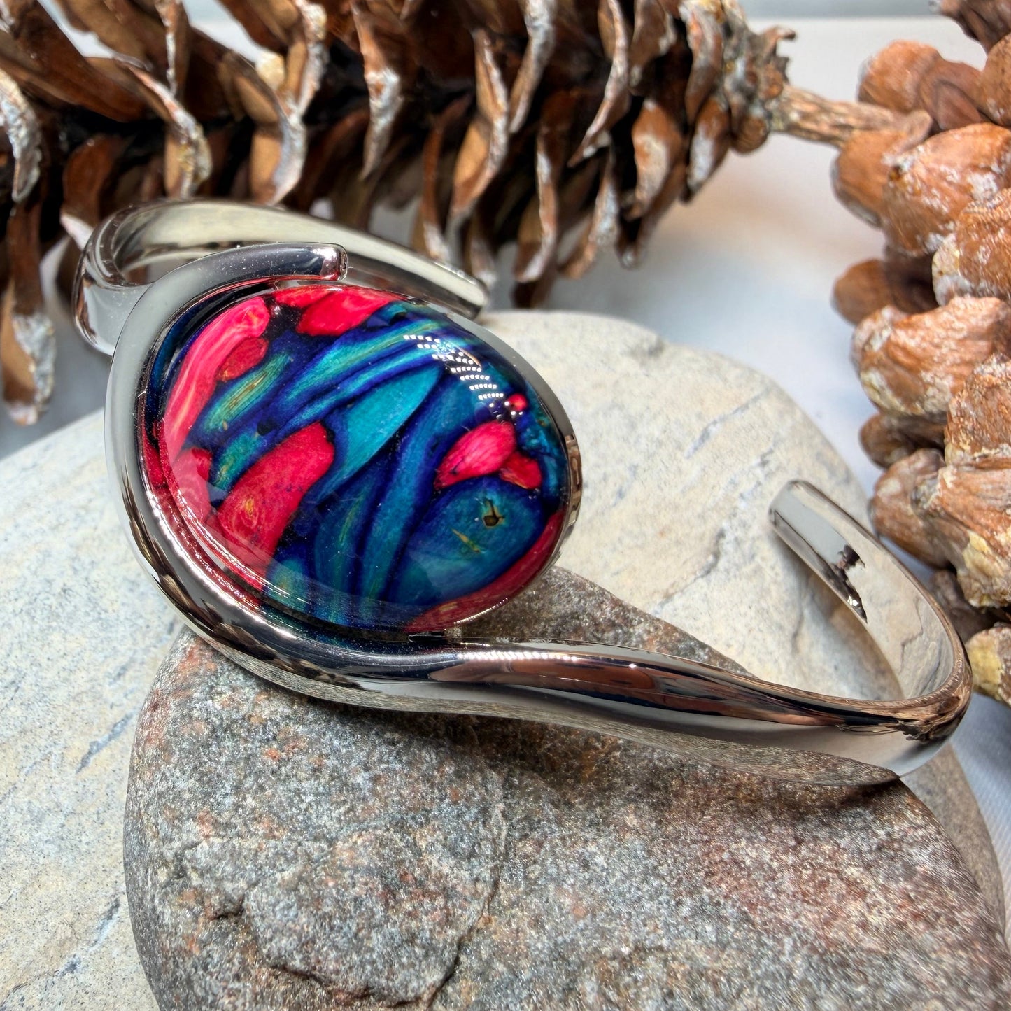 Scotland Heathergems Bracelet - Handmade in Scotland