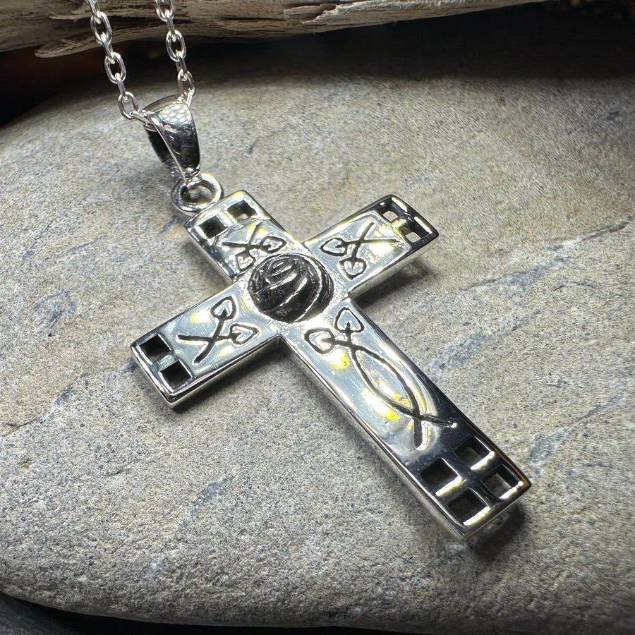 Scottish Mackintosh Cross Necklace