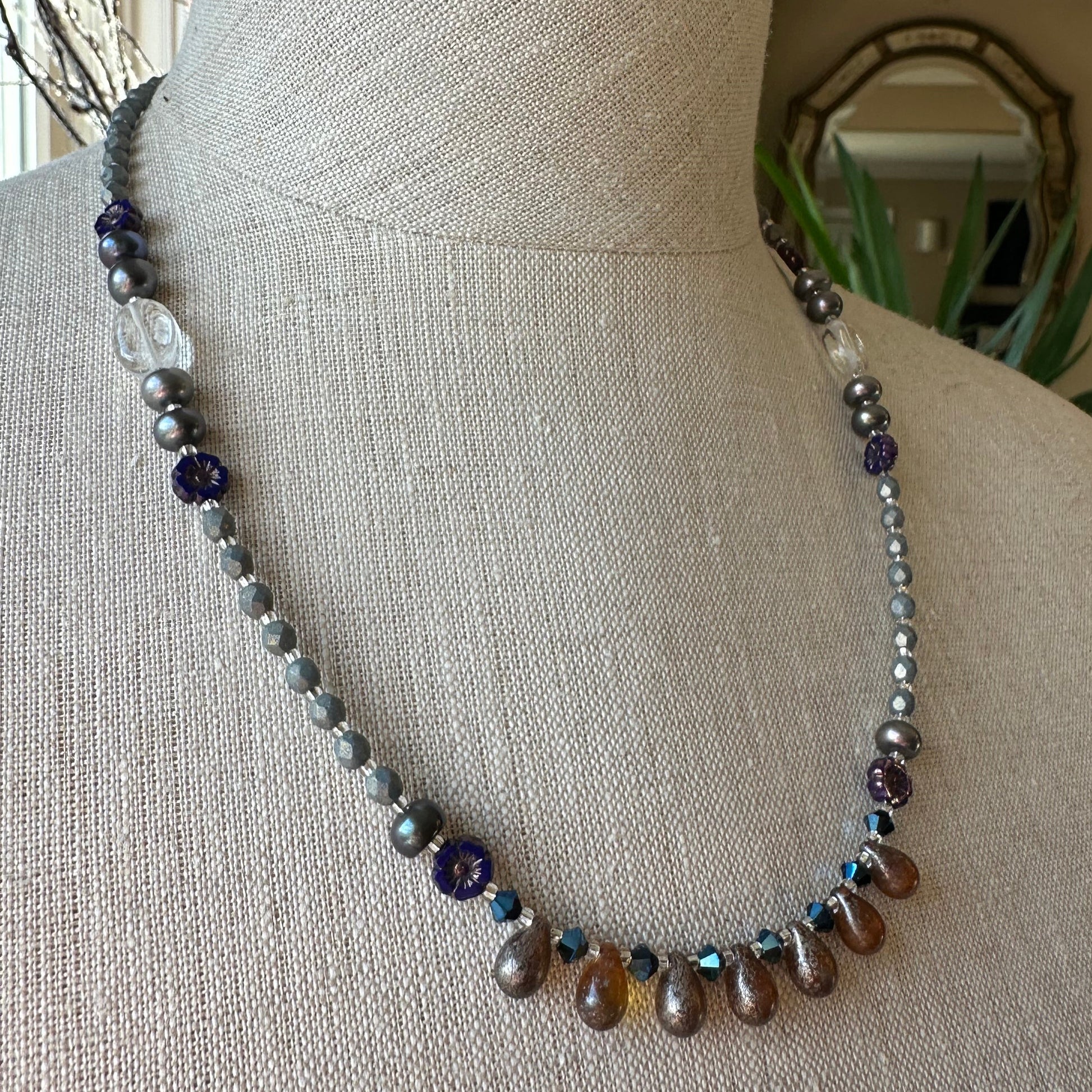 Celtic Twilight Crystal Necklace — view 5