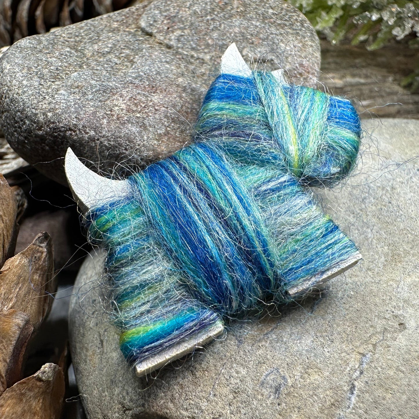 Scottish Scottie Dog Scatter Pin - Handmade in Scotland