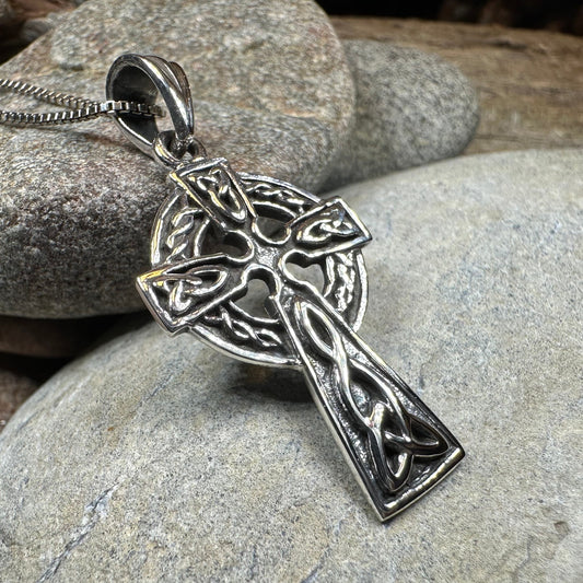 True Path Celtic Cross Necklace