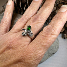Load image into Gallery viewer, Emerald Dream Trinity Knot Ring
