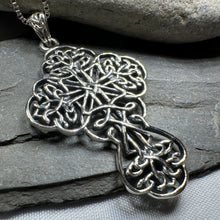 Load image into Gallery viewer, Amiens Celtic Cross Necklace
