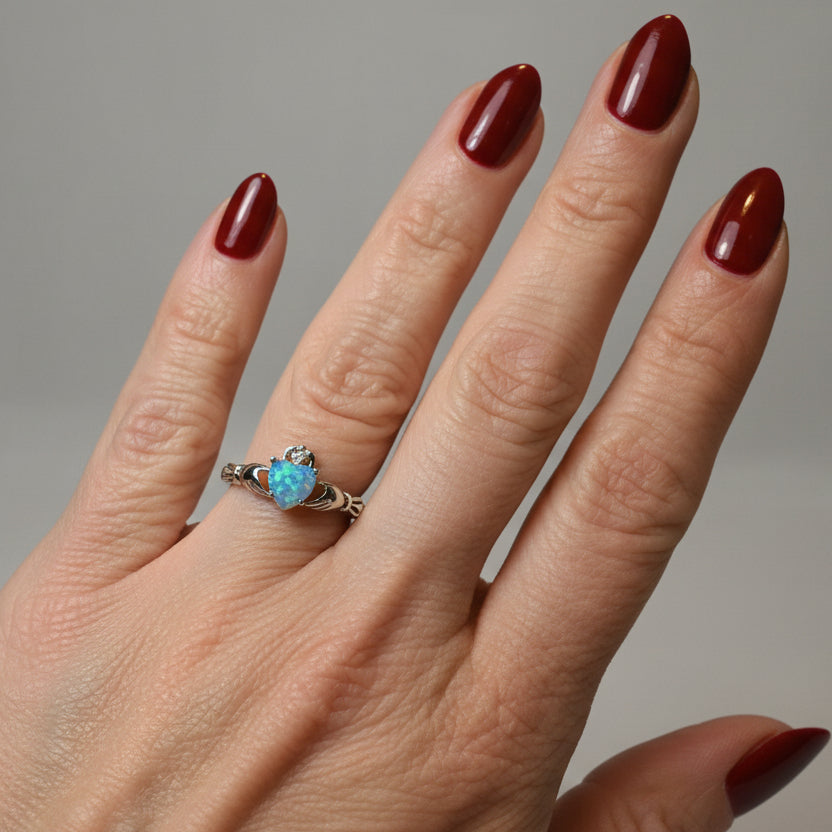 Glynnis Claddagh Ring — view 2