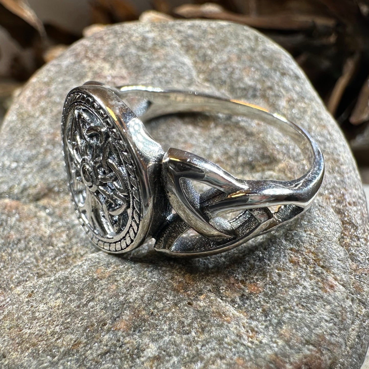 Signet Tree of Life Ring — view 3