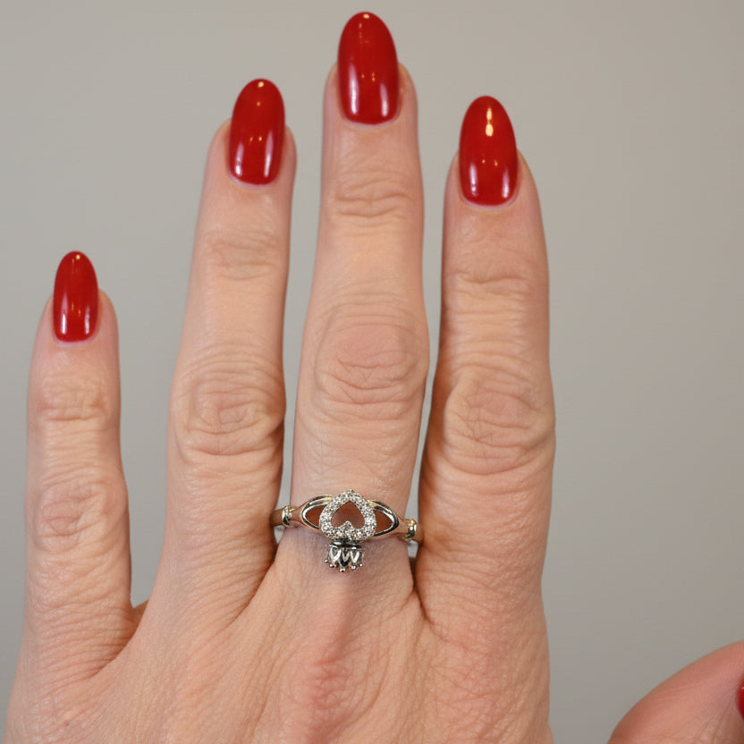 Claddagh Princess Ring — view 6