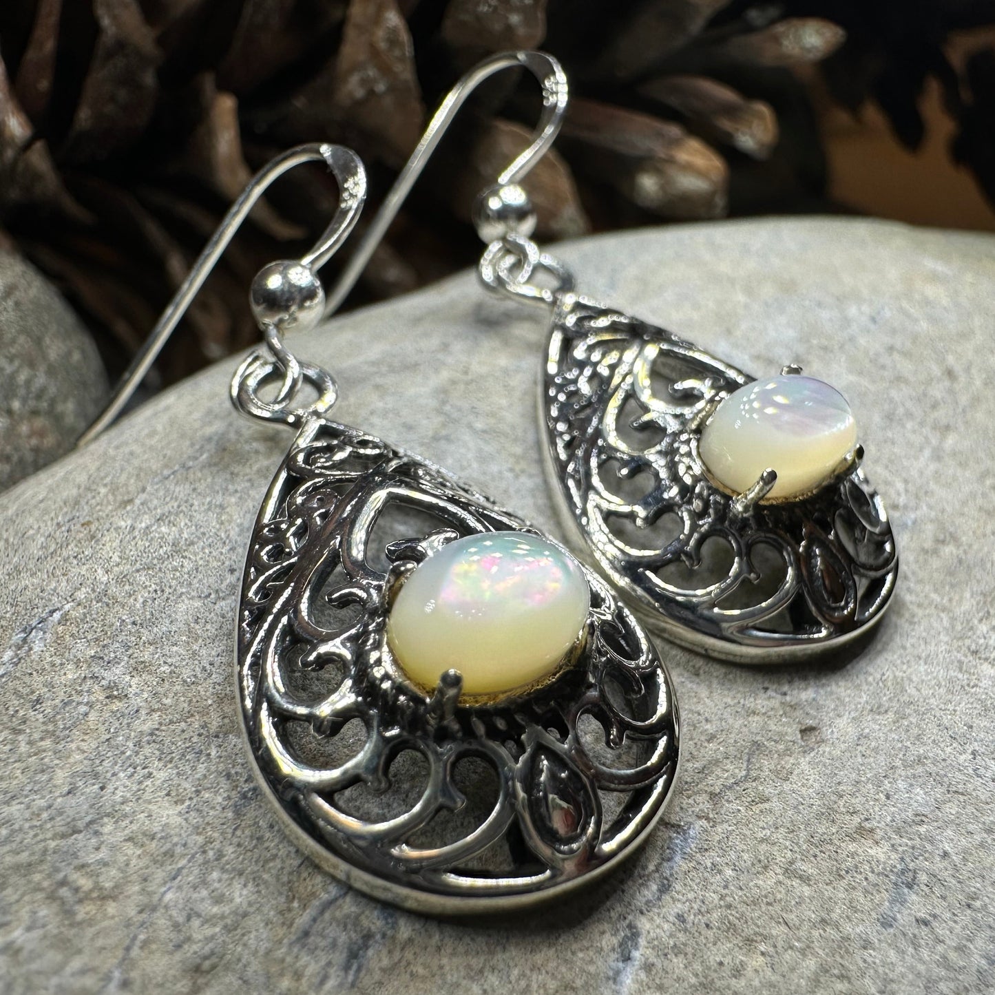 Alby Celtic Raindrop Earrings — view 7