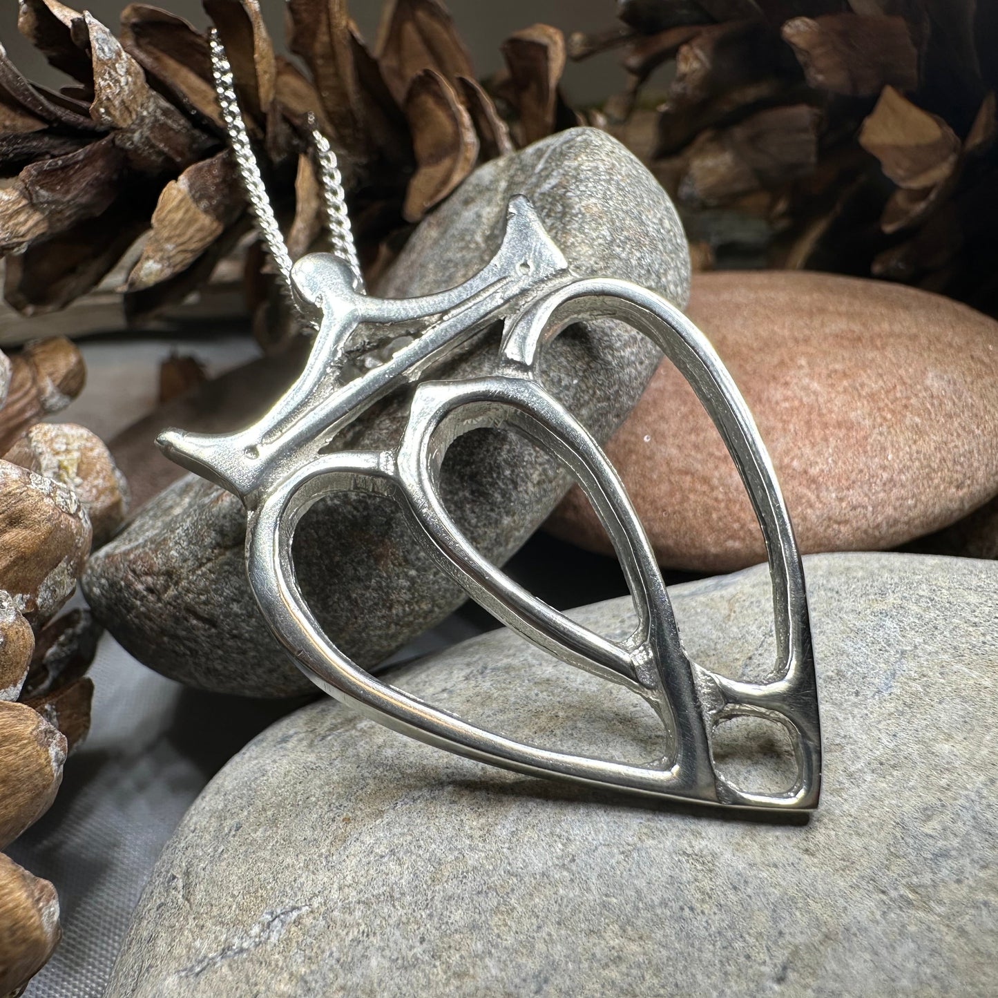 Jocasta Luckenbooth Necklace - Handmade in Scotland — view 9