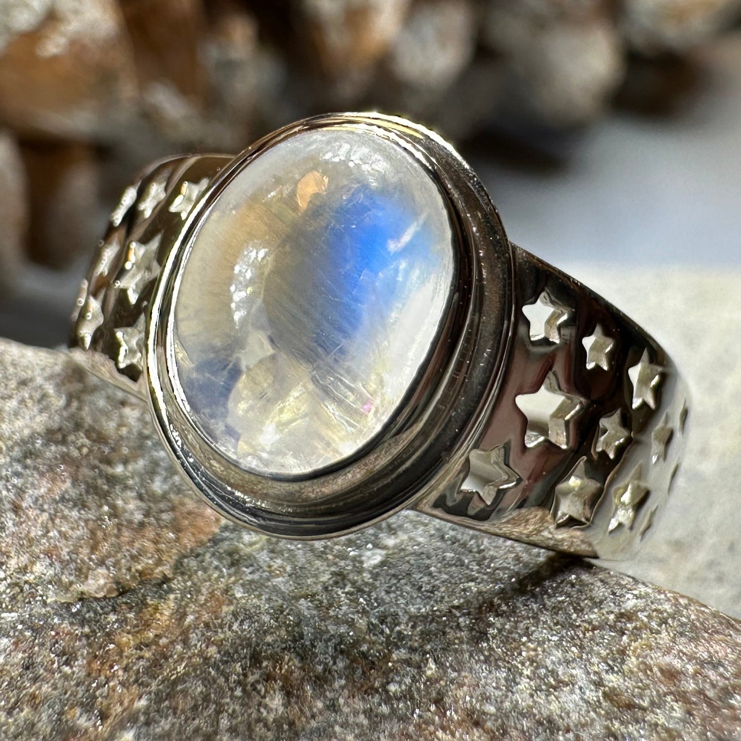 Sebille Silver Stars Ring — view 7